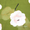 brand garment polyester woven printed chiffon fabric